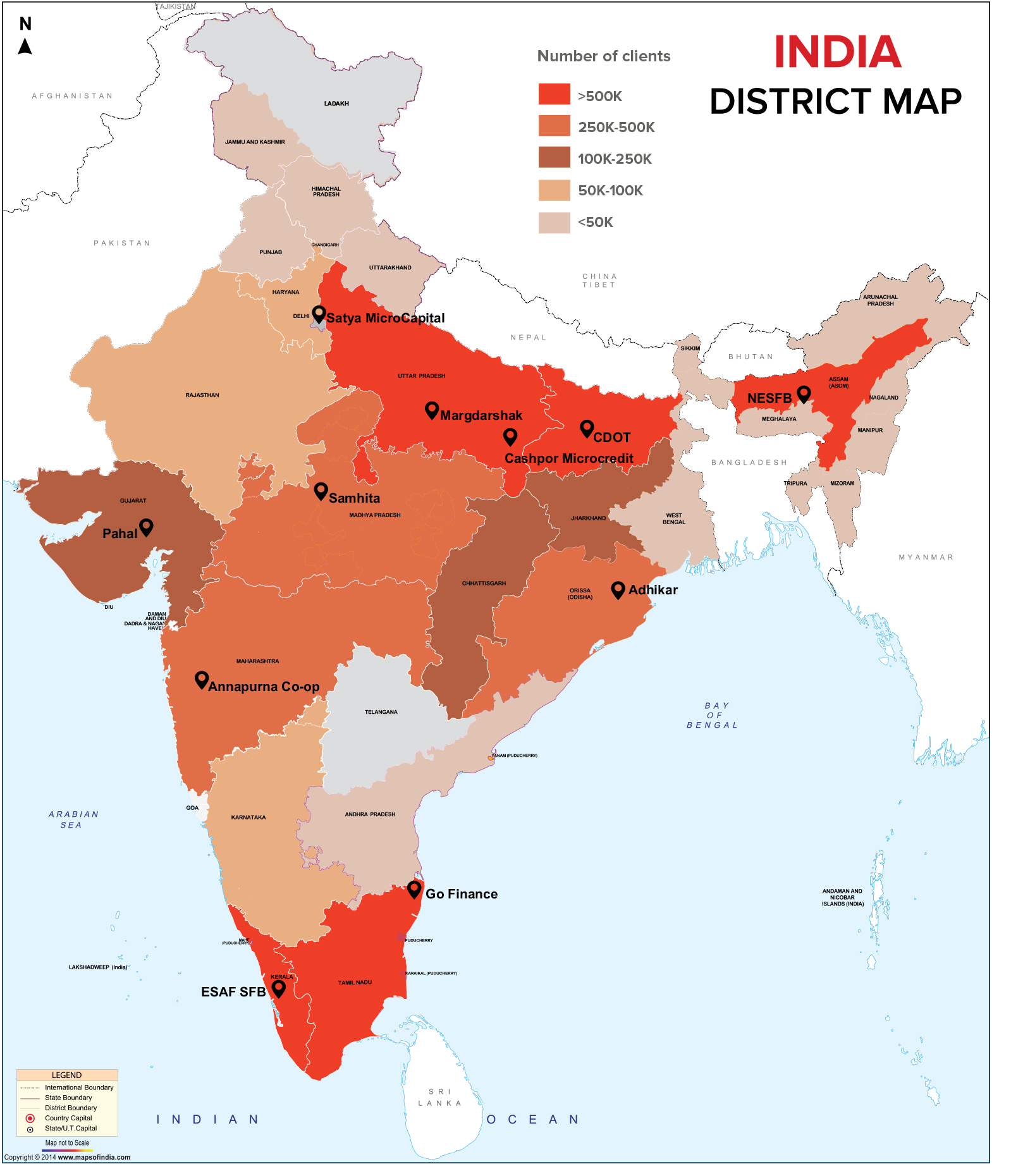 Our Reach – Dia Vikas